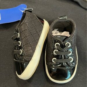 NWT Black Baby shoes